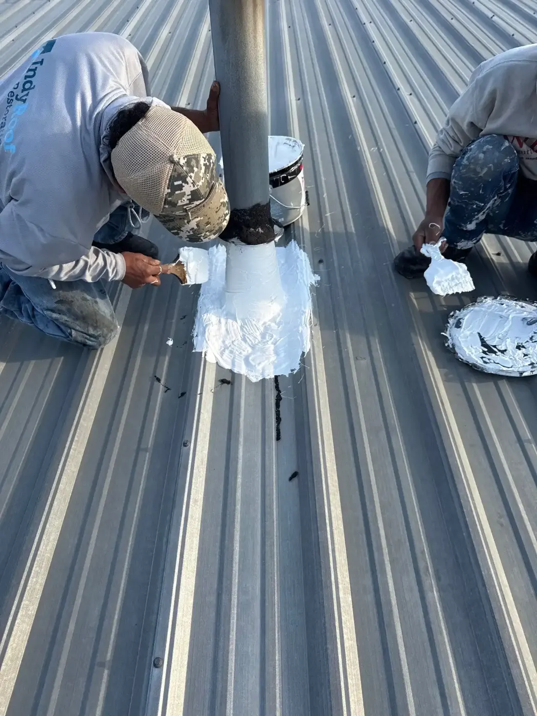 Membrane repair completed in Pleasant Creek